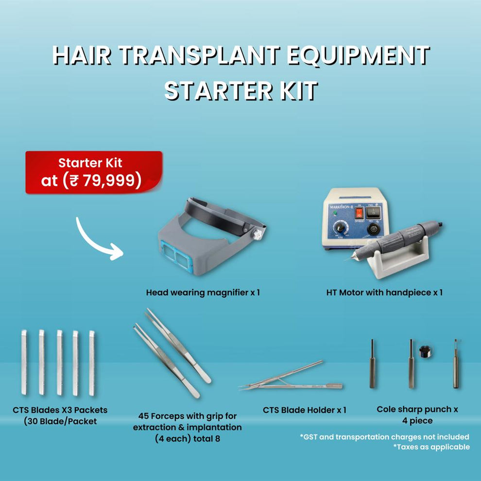 Hair Transplant Instrument Starter Kit – KSK Surgicals