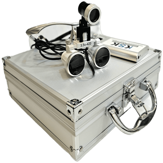 SURGICAL LOUPE WITH ADJUSTABLE LED HEAD LIGHT (2.SX-3.SX)